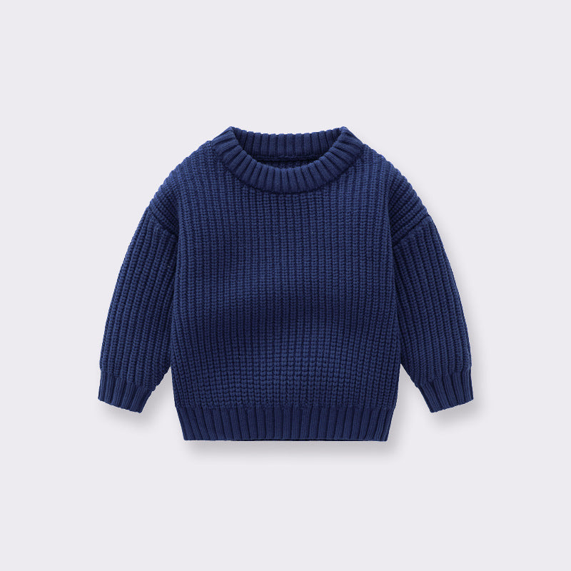 Solid Knitted Jumper