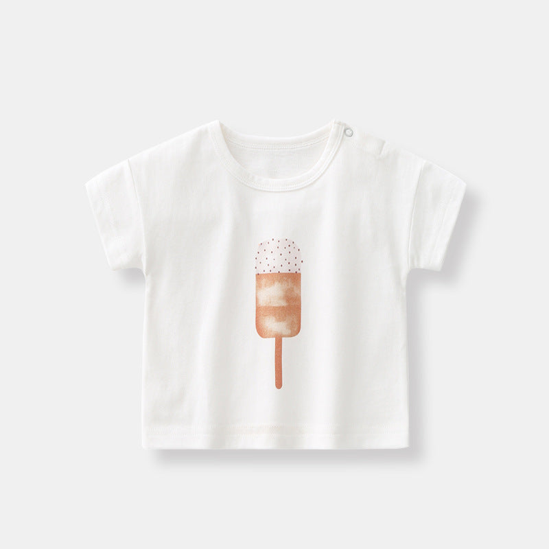 Ice cream cotton t-shirt