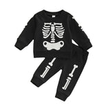 Halloween Skeleton Two Piece Set