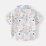 Doodles cotton shirt