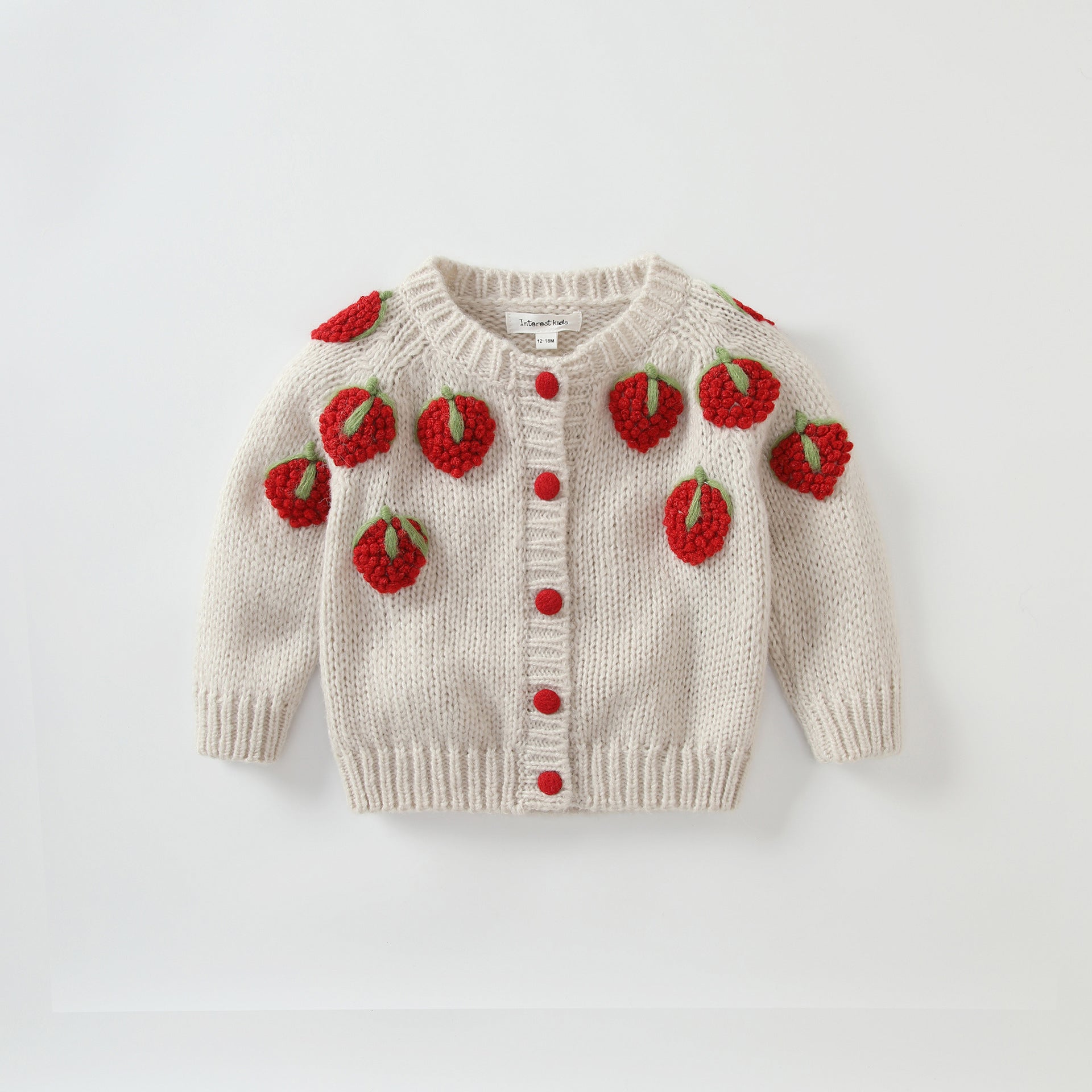 Hand Embroidered Knitted Cardigan