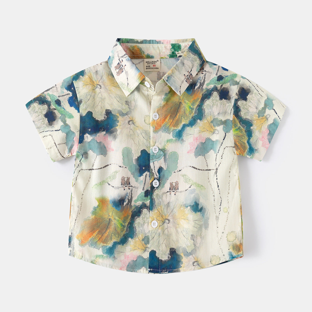 Graffiti short sleeve shirt