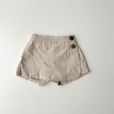 Linen Casual  Skort