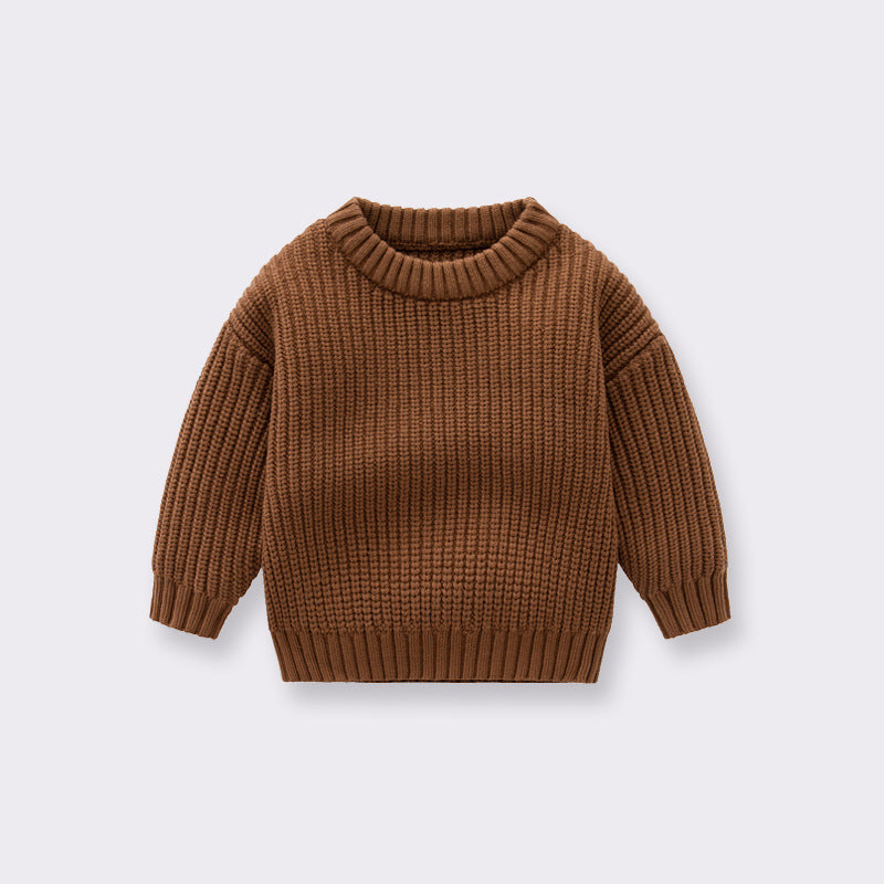 Solid Knitted Jumper