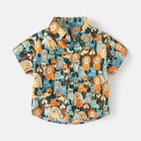 Animal kingdom cotton shirt