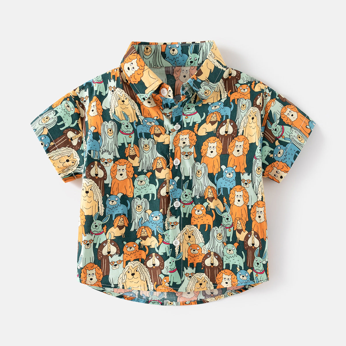 Animal kingdom cotton shirt