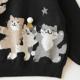 Kitten Knitted Jumper