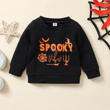 Halloween printed sweatshirt