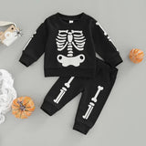 Halloween Skeleton Two Piece Set