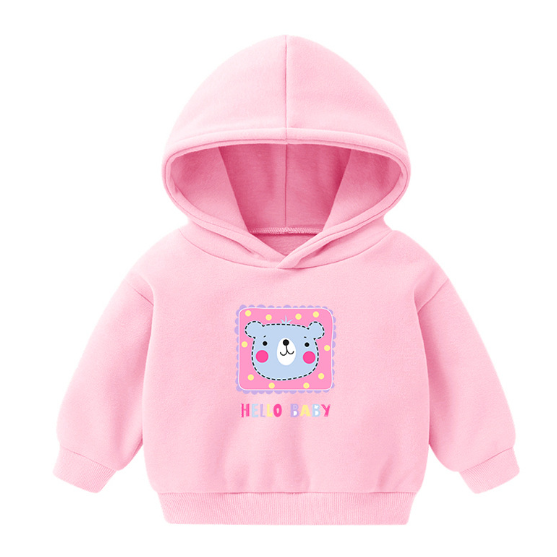 Hello Baby Hooded Sweatshirt