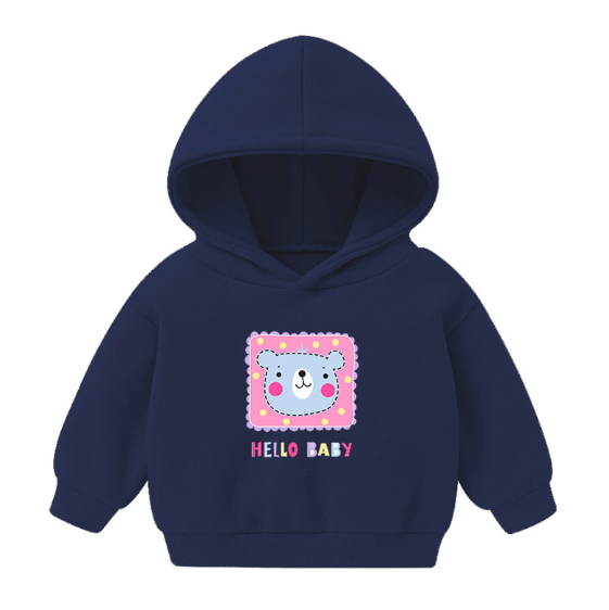 Hello Baby Hooded Sweatshirt